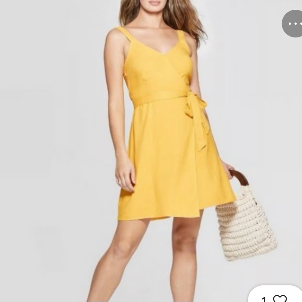 Universal Thread Sunlit Yellow Mini Dress